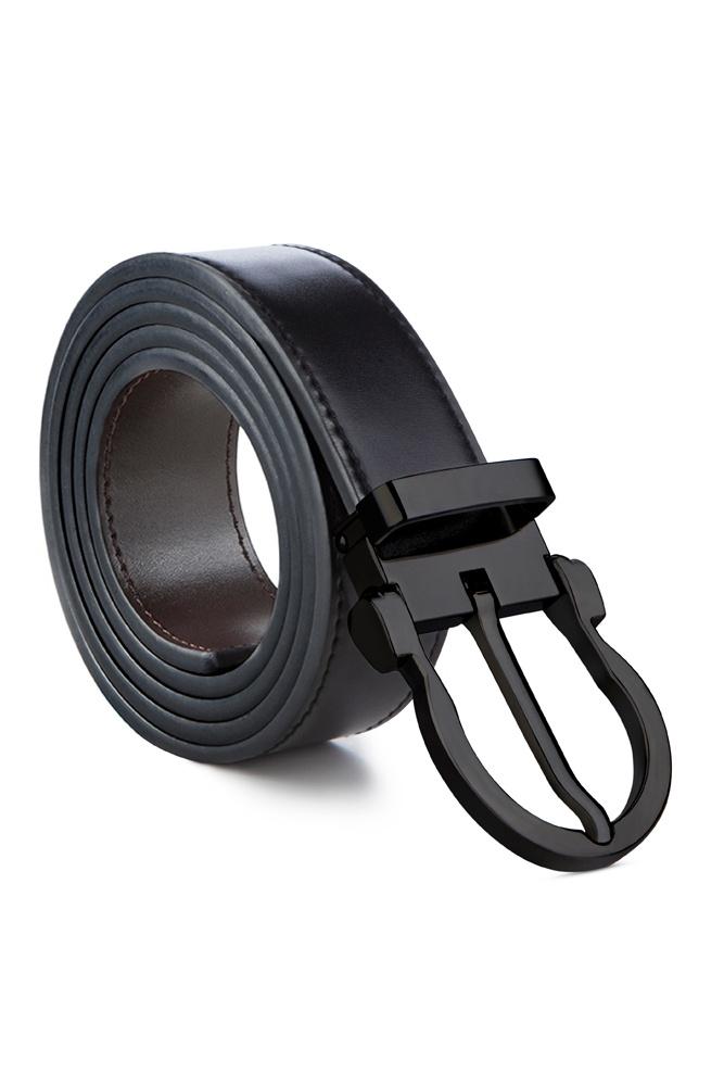 Magno Black with Black/Brown Strap