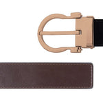 Magno Gold with Black/Brown Strap