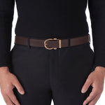 Magno Gold with Black/Brown Strap