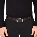 Alesso Silver with Black/Brown Strap