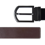 Alesso Gunmetal with Black/Brown Strap