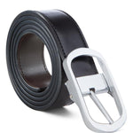Viggo Silver with Black/Brown Strap