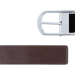 Viggo Silver with Black/Brown Strap
