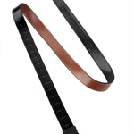 Mascella Black with Cognac Strap