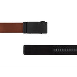 Mascella Black with Cognac Strap
