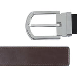 Magno Silver with Black/Brown Strap