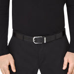 Magno Silver with Black/Brown Strap