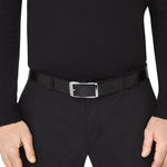 Cross Silver Black/Brown Strap