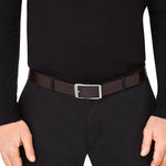 Cross Silver Black/Brown Strap